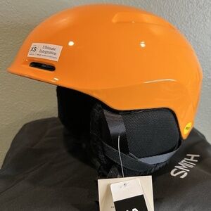 Smith Glide Jr. Youth X-Small Snowsports Helmet MIPS Technology Habanero Orange
